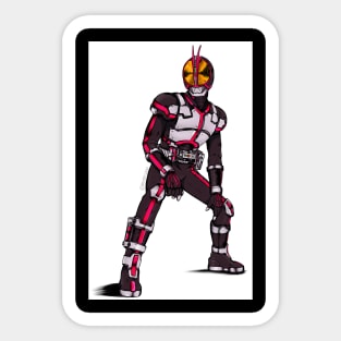 masked rider 555 Sticker